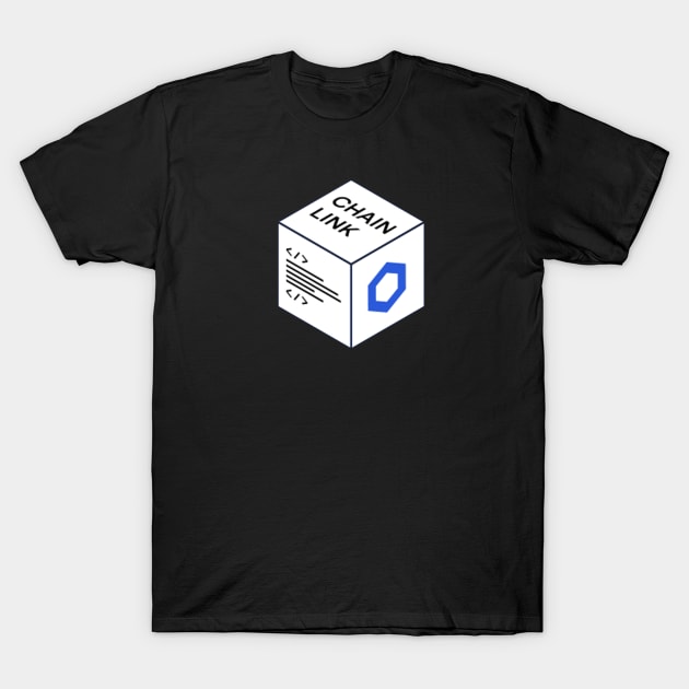 Chainlink Crypto Link T-Shirt by BitcoinSweatshirts